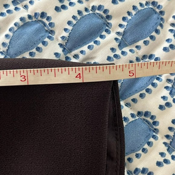 ISABELLA DEMARCO Deep Brown‎ Belted Dress Size 6 - Picture 8 of 12